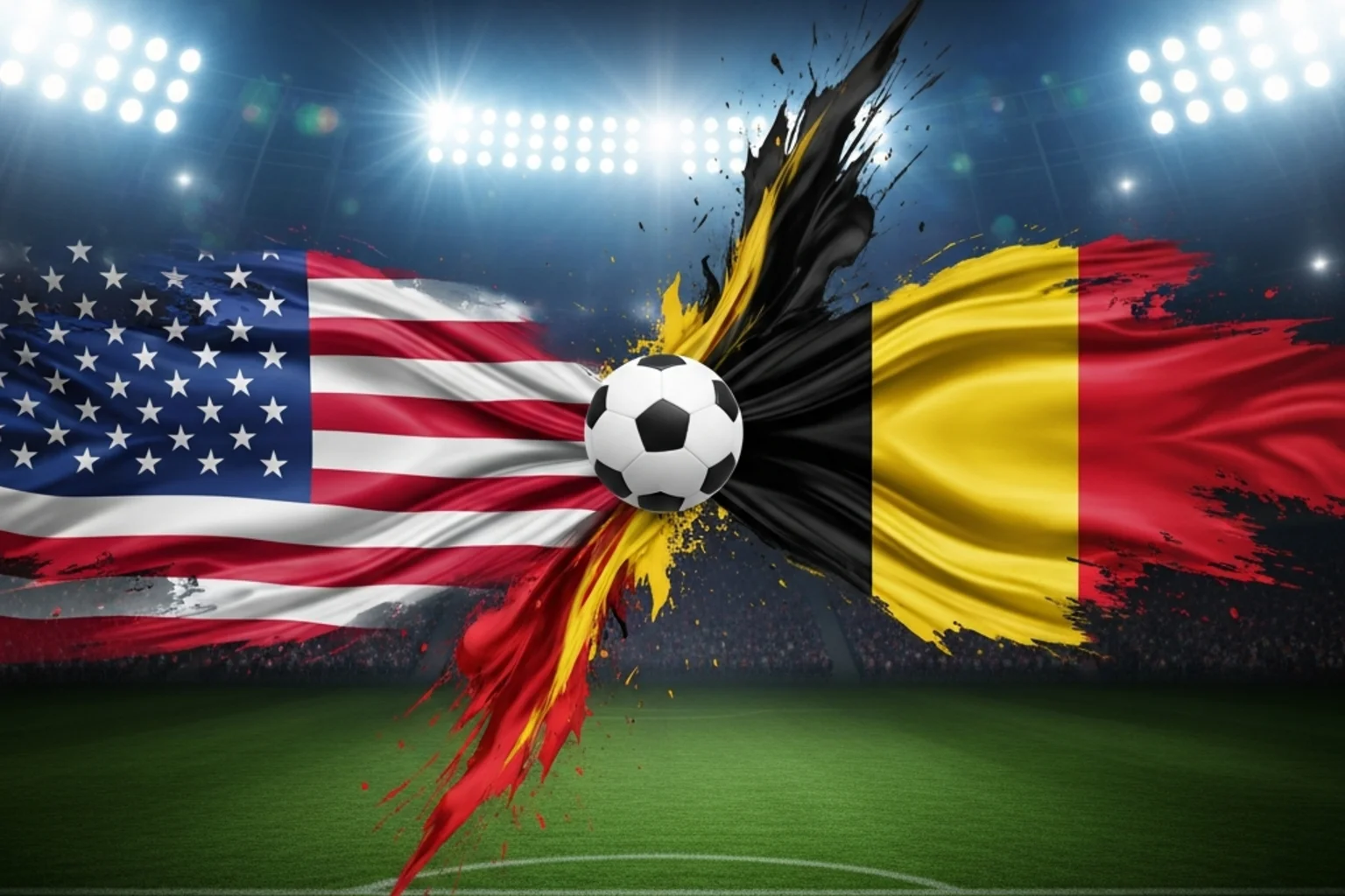 USA vs Belgien VM 2026 grupp L